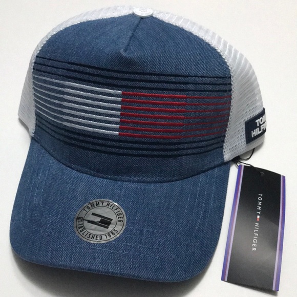 tommy hilfiger trucker hat